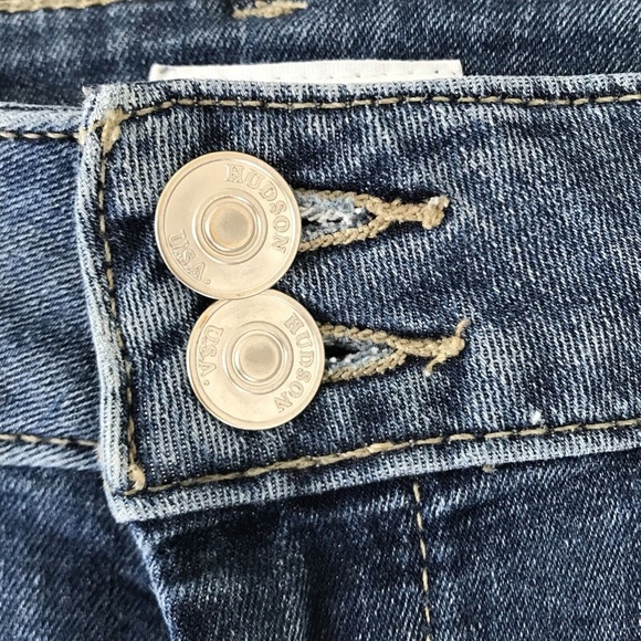 Hudson Collin fra jeans Rolled Hem Flap Pocket Size 26 - Picture 6 of 13